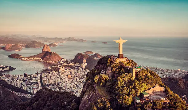 panoramic view of rio de janeiro
